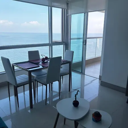 Hermoso Vista Al Mar Palmetto Sunset-el Laguito Cartagena